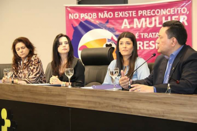 PREFEITA PATRICIA PALESTRA SOBRE LIDERANÇA INSPIRADORA NA CAPITAL