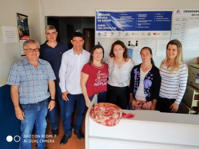 PREFEITA PATRÍCIA MARGATTO VISITOU ESF QUE ATENDE O ASSENTAMENTO RANCHO LOMA.