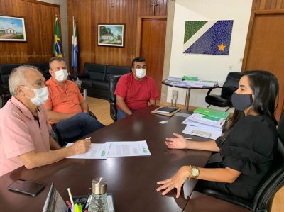 PREFEITO DR LÍDIO ESTABELECE PARCERIAS COM GOVERNO NA SAD/MS.