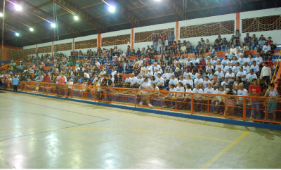 1ª MOSTRA CULTURAL AMBIENTAL REUNIU GRANDE PÚBLICO E BELAS APRESENTAÇÕES NO GINÁSIO DE ESPORTES 
