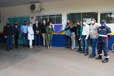 PATRÍCIA MARGATTO ENTREGA OBRAS DE REFORMA DO PRONTO ATENDIMENTO MUNICIPAL-PAM.