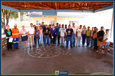PREFEITURA REALIZA REUNIÃO PARA INICIO DO PROGRAMA“RUA QUE AMAMOS E CUIDAMOS”
