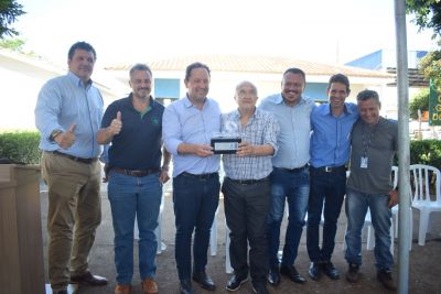 PRESIDENTE DA SANESUL E PREFEITO DR. LÍDIO VISTORIARAM OBRAS DE SANEAMENTO EM IGUATEMI.