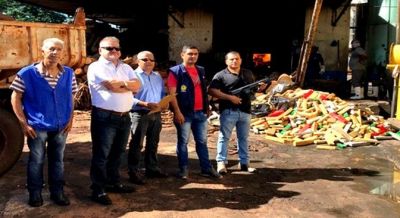 Polícia Civil incinera mais de 1 Tonelada de drogas em Iguatemi.
