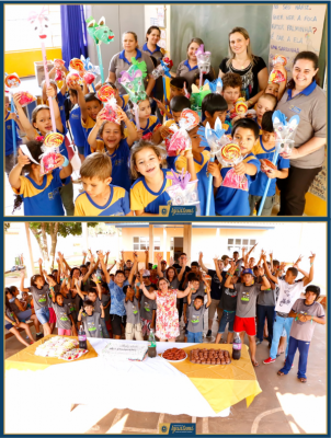 BRINCADEIRAS, FESTA E GINCANAS MARCARAM A SEMANA DA CRIANÇA NA REDE MUNICIPAL DE ENSINO E NOVO OLHAR