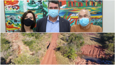 SECRETÁRIO “RIEDEL” GARANTE REFORMA DE PONTE DO SIRIGUELO E CELERIDADE NA TRAMITAÇÃO DE PONTES DE CONCRETOS PARA IGUATEM