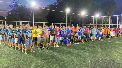 ABERTURA DA COPA SOCIETY MOVIMENTOU VÁRIAS EQUIPES NA QUADRA DE GRAMADO SINTÉTÍCO. 