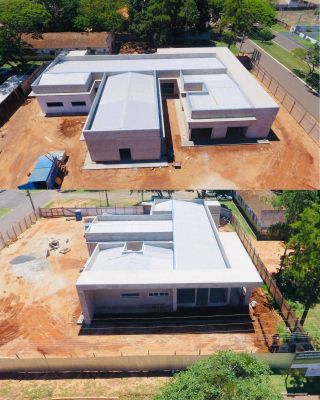 OBRAS DA NOVA UNIDADE DE SAÚDE DA VILA NOVA ENTRAM NA FASE DE ACABAMENTO.