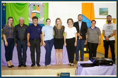 PALESTRA SOBRE A LEI MARIA DA PENHA ACONTECEU NA ESCOLA TANCREDO NEVES