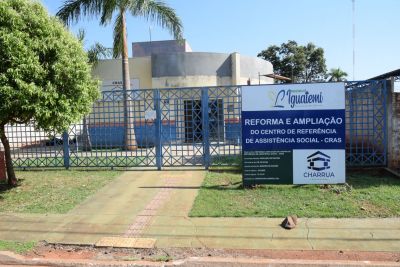 SECRETARIA DE ASSISTÊNCIA SOCIAL DE IGUATEMI REALIZA AMPLIAÇÃO E REFORMA DO PRÉDIO DO CENTRO DE REFERÊNCIA DE ASSISTÊNCIA SOCIAL-CRAS. 