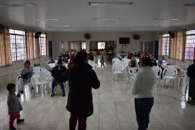MÃES E GESTANTES DO “PROGRAMA CRIANÇA FELIZ” PARTICIPARAM DE PALESTRA SOBRE A PRIMEIRA INFÂNCIA.