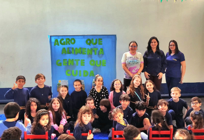 PALESTRA DO CAMPO À MESA, FOI REALIZADA NA ESCOLA ATIVA PELA SECRETARIA DE DESENVOLVIMENTO ECONÔMICO DE IGUATEMI