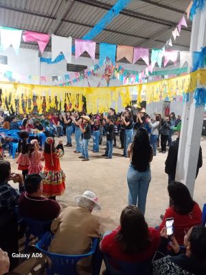 FINAL DE SEMANA DE FESTA NO ASSENTAMENTO RANCHO LOMA COM A FESTA JULINA DA ESCOLA MUNICIPAL RURAL JOÃO PAULO I.